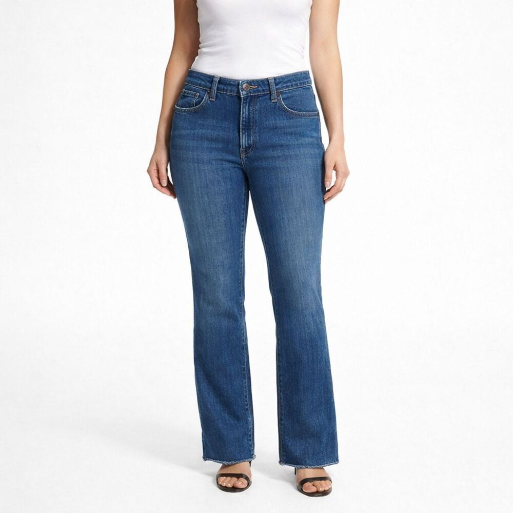 Levi's Vintage Y2K Levi’s 550 Relaxed Boot Cut Jeans. Size 8L 8 Long Y2k - Picture 1 of 14